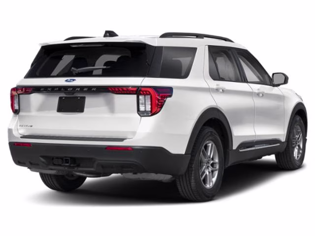 2026 Oxford White Ford Explorer Active RWD SUV