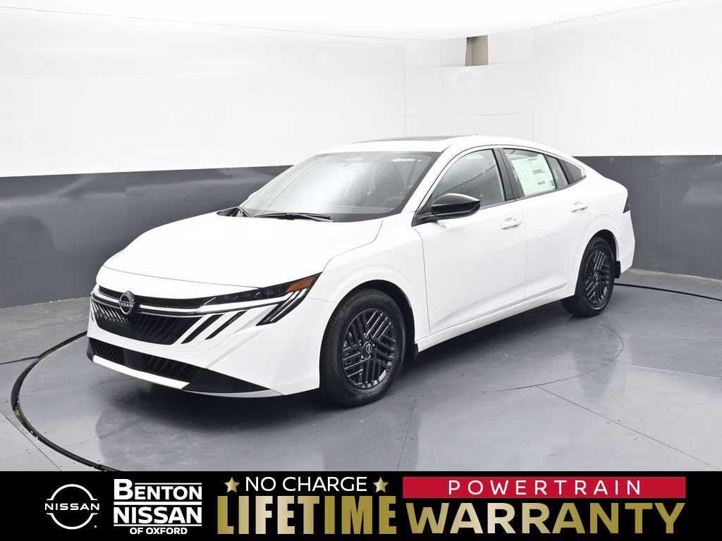 2026 Fresh Powder Nissan Sentra SV FWD Sedan