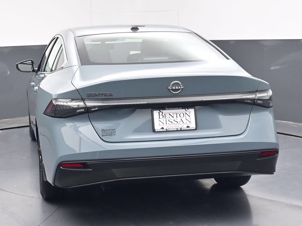 2026 Atlantic Gray Metallic Nissan Sentra SV FWD Sedan