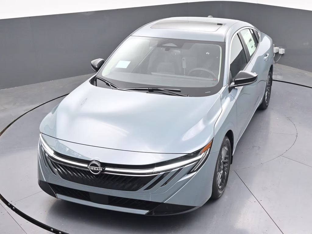 2026 Atlantic Gray Metallic Nissan Sentra SV FWD Sedan