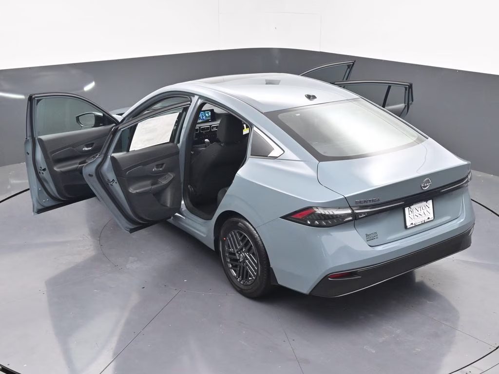 2026 Atlantic Gray Metallic Nissan Sentra SV FWD Sedan