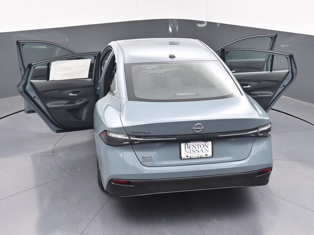 2026 Atlantic Gray Metallic Nissan Sentra SV FWD Sedan