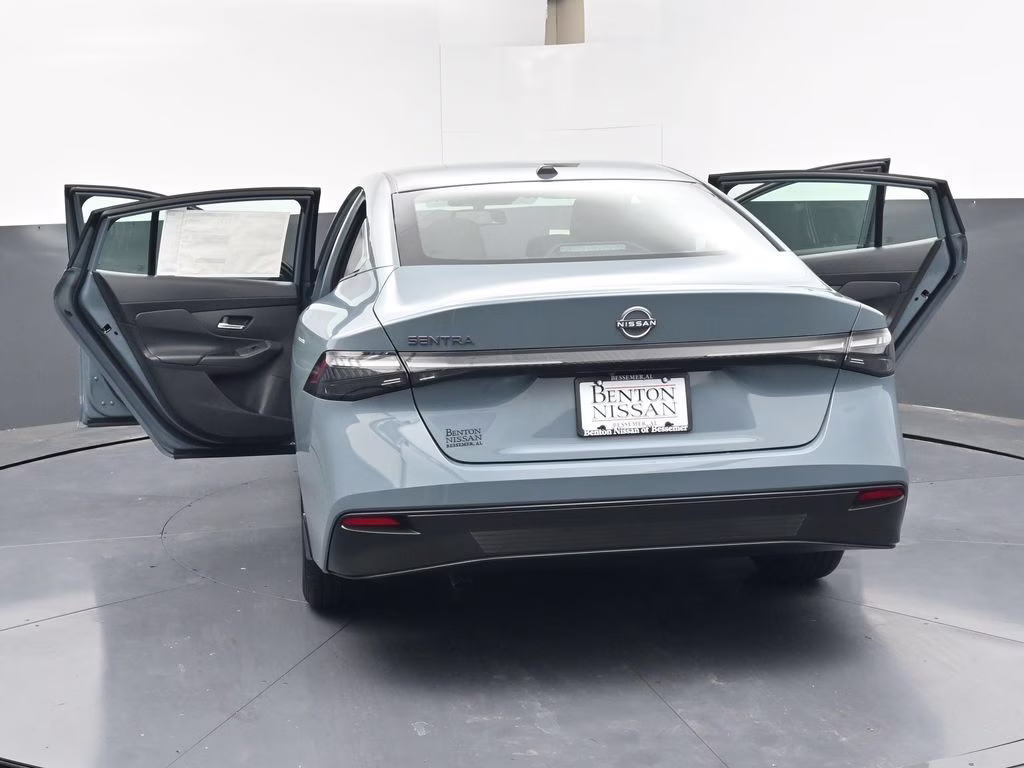 2026 Atlantic Gray Metallic Nissan Sentra SV FWD Sedan
