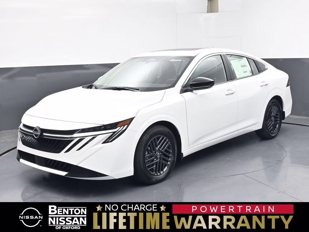 2026 Fresh Powder Nissan Sentra SV FWD Sedan