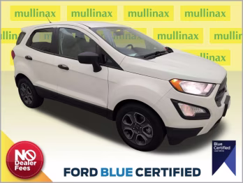 2021 Diamond White Ford EcoSport S FWD SUV