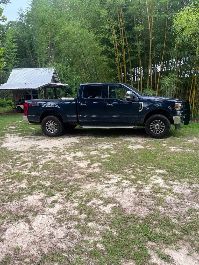 2022 Blue Metallic Ford Super Duty F-250 SRW XLT 4X4 Truck