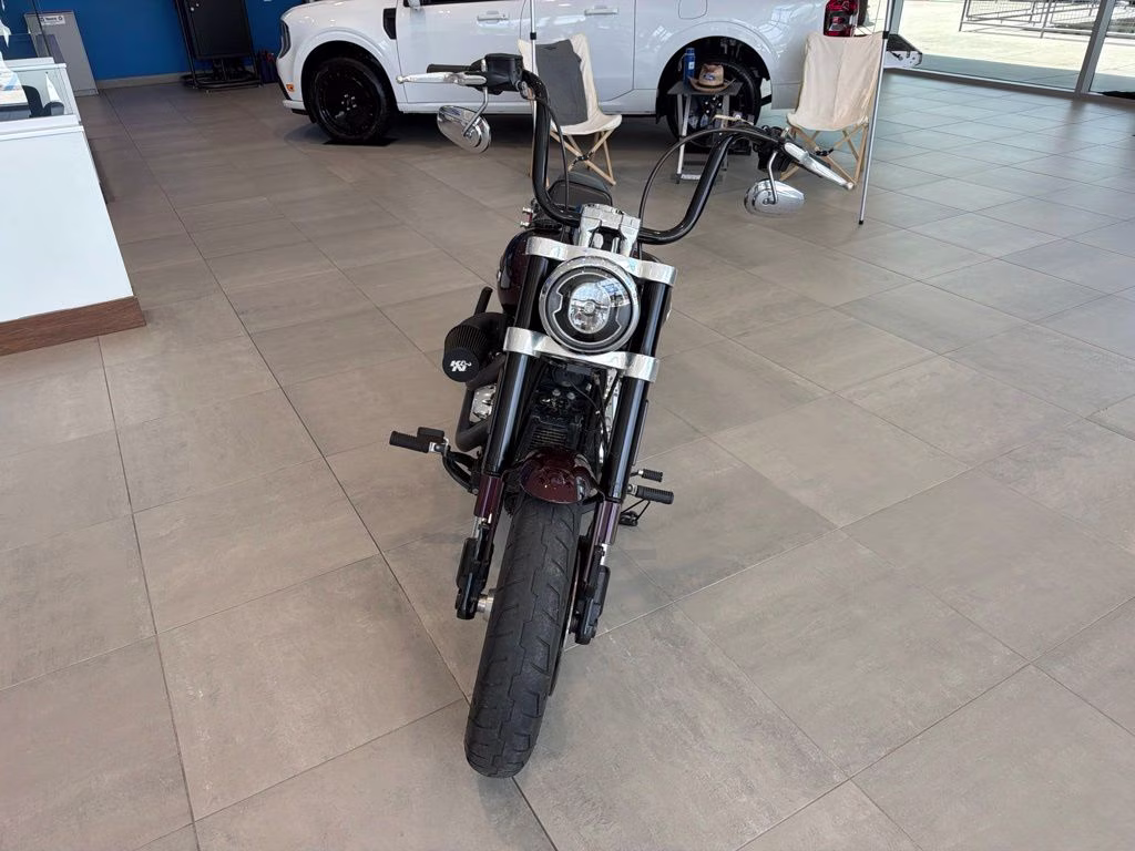 2018 Maroon Harley-Davidson Sport Glide Softail Motorcycle