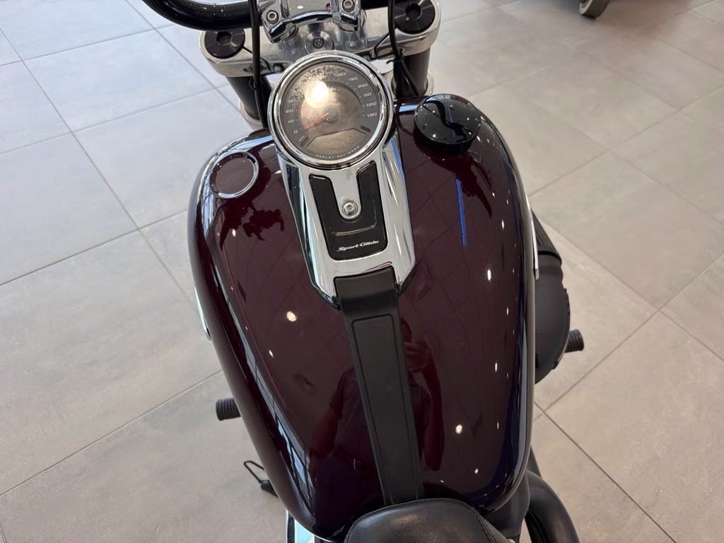 2018 Maroon Harley-Davidson Sport Glide Softail Motorcycle