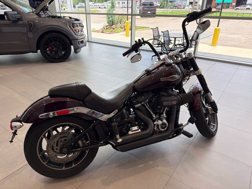 2018 Maroon Harley-Davidson Sport Glide Softail Motorcycle