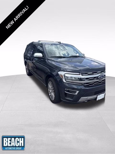 2023 Stone Blue Metallic Ford Expedition Max Platinum 4X4 SUV