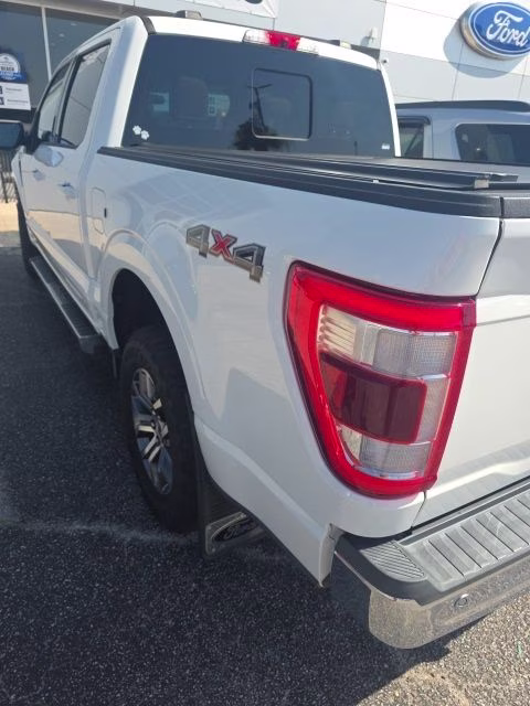 2021 White Metallic Ford F-150 Lariat 4X4 Truck
