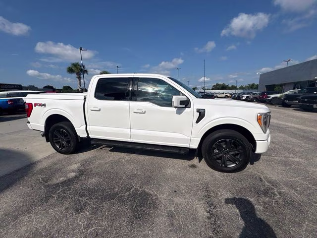 2022 White Ford F-150 4X4 Truck