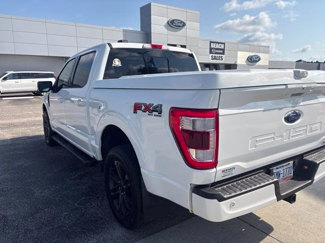 2022 White Ford F-150 4X4 Truck