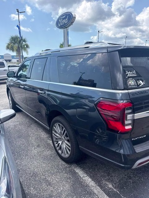 2023 Stone Blue Metallic Ford Expedition Max Platinum 4X4 SUV