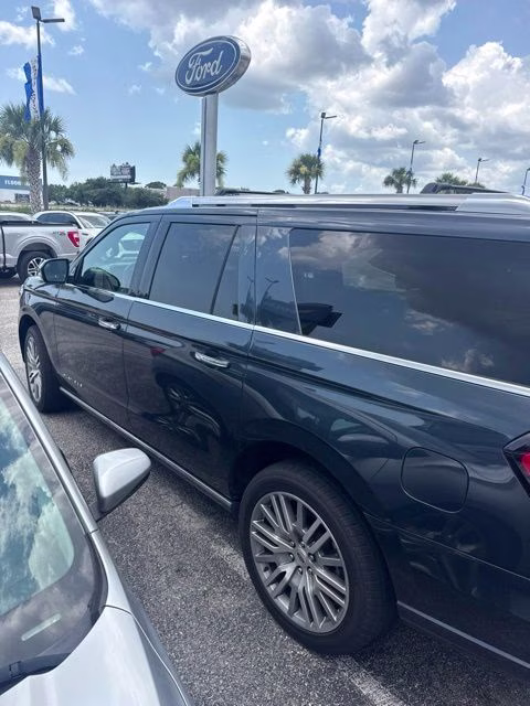 2023 Stone Blue Metallic Ford Expedition Max Platinum 4X4 SUV