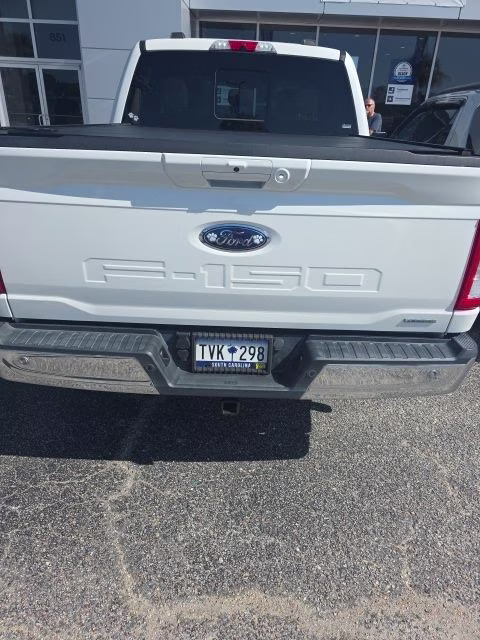 2021 White Metallic Ford F-150 Lariat 4X4 Truck