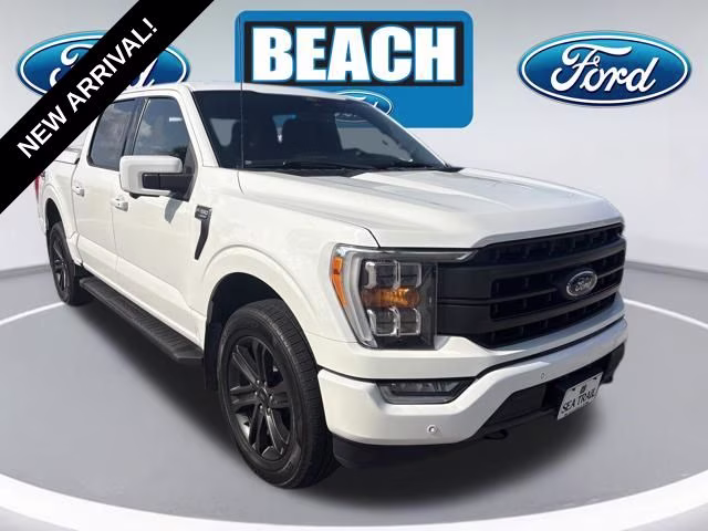 2022 White Metallic Ford F-150 Lariat 4X4 Truck