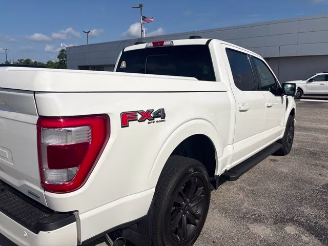 2022 White Ford F-150 4X4 Truck