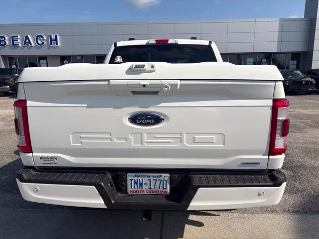 2022 White Ford F-150 4X4 Truck