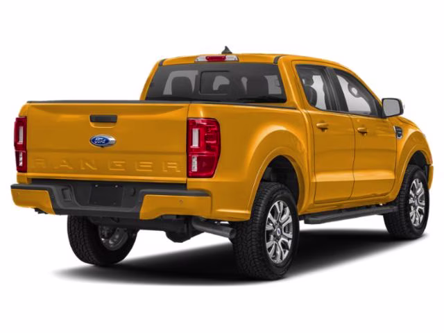 2022 Orange Metallic Ford Ranger Lariat 4X4 Truck