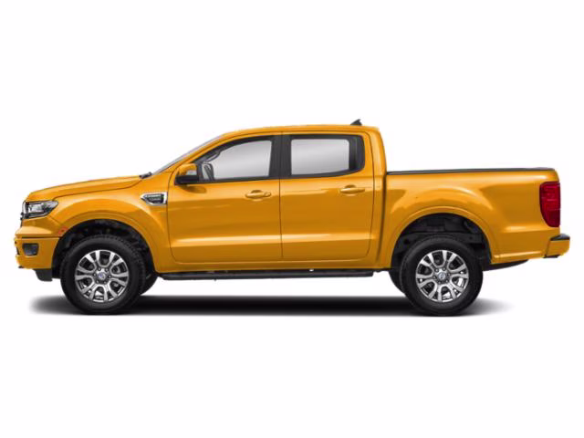 2022 Orange Metallic Ford Ranger Lariat 4X4 Truck