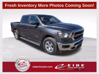 2024 Granite Crystal Metallic Clearcoat Ram 1500 Big Horn 4X4 Truck