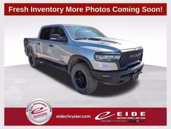 2025 Billet Silver Metallic Clearcoat Ram 1500 Rebel 4X4 Truck