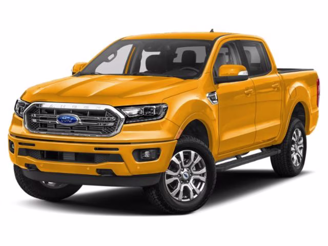 2022 Orange Metallic Ford Ranger Lariat 4X4 Truck