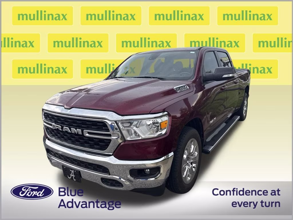 2022 Delmonico Red Pearlcoat Ram 1500 Big Horn/Lone Star RWD Truck