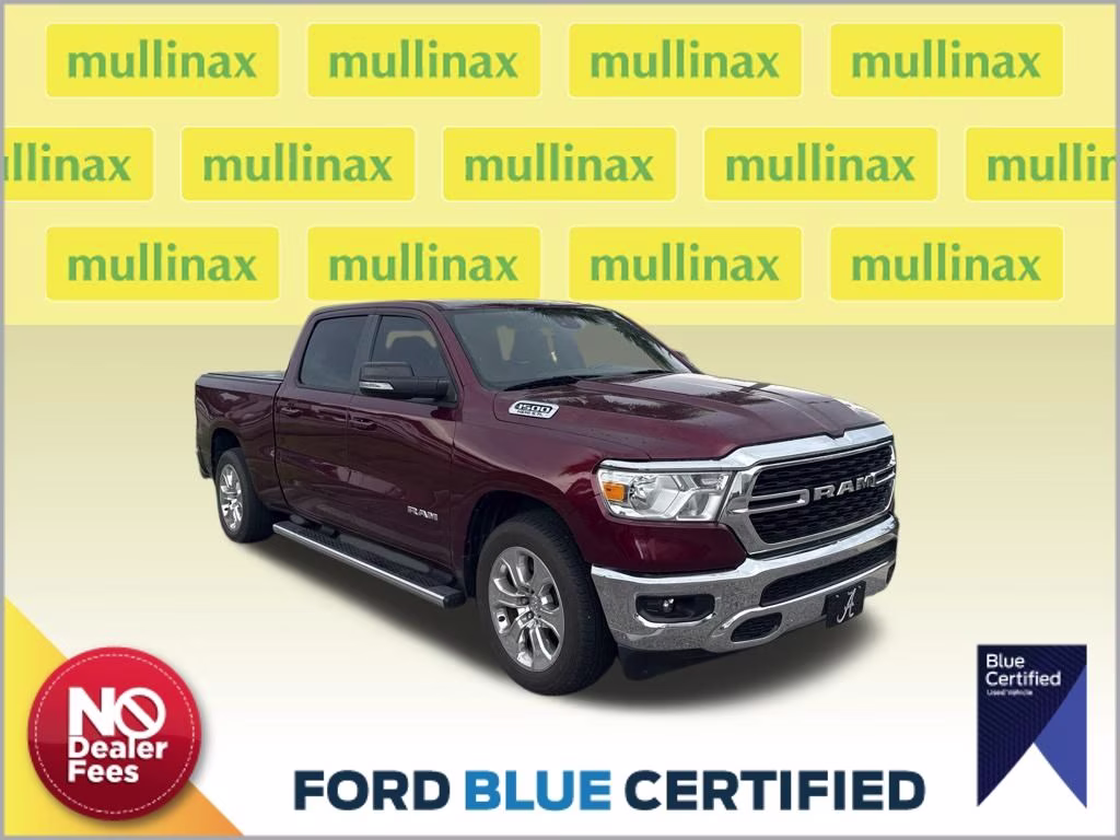 2022 Delmonico Red Pearlcoat Ram 1500 Big Horn/Lone Star RWD Truck