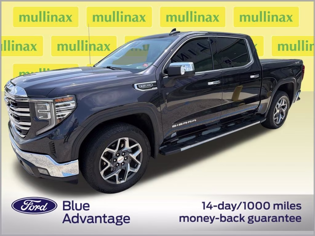 2023 Titanium Rush Metallic GMC Sierra 1500 SLT 4X4 Truck