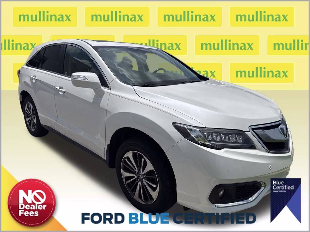 2017 White Diamond Pearl Acura RDX Advance Package FWD SUV