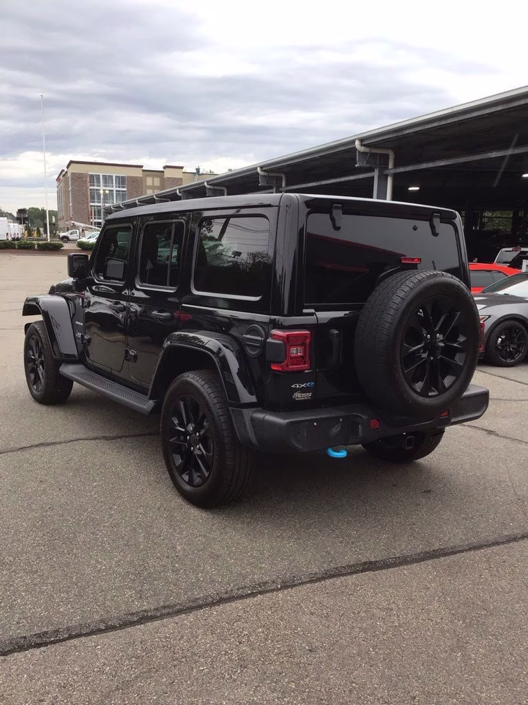 2024 Black Clearcoat Jeep Wrangler Sahara 4xe 4X4 SUV