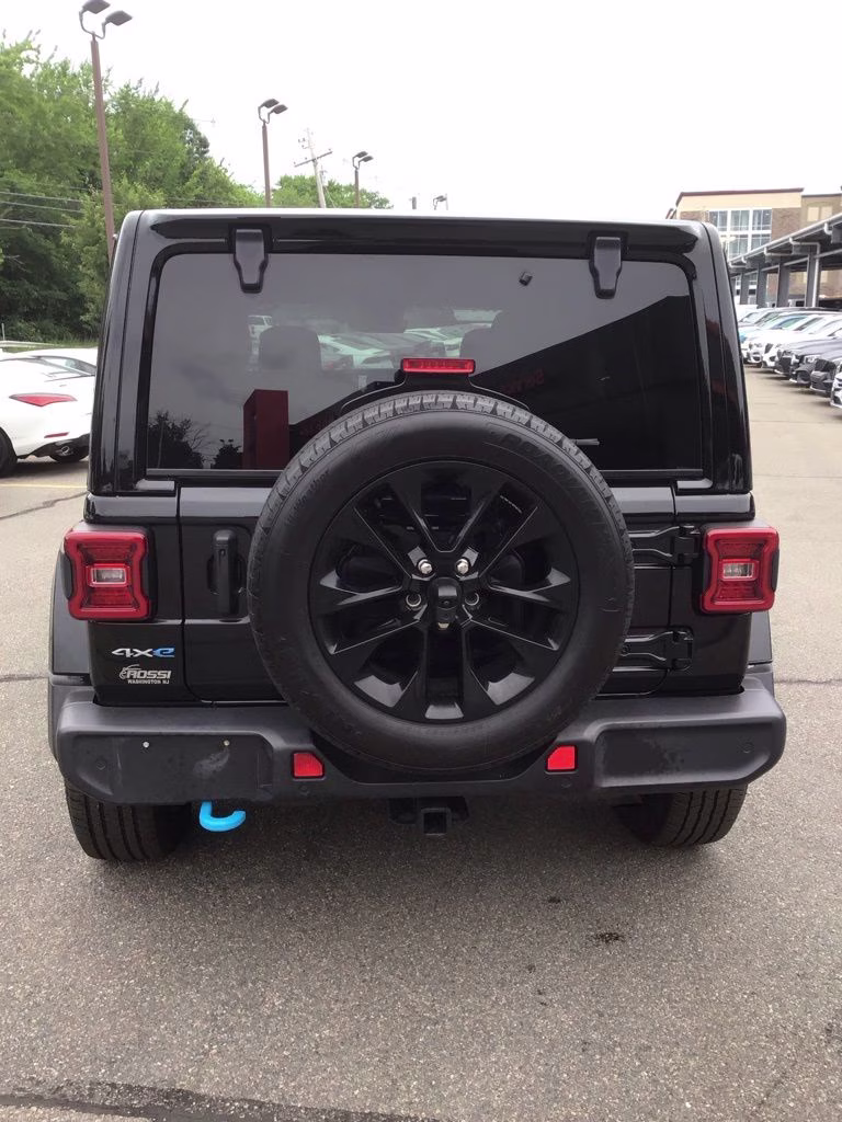 2024 Black Clearcoat Jeep Wrangler Sahara 4xe 4X4 SUV