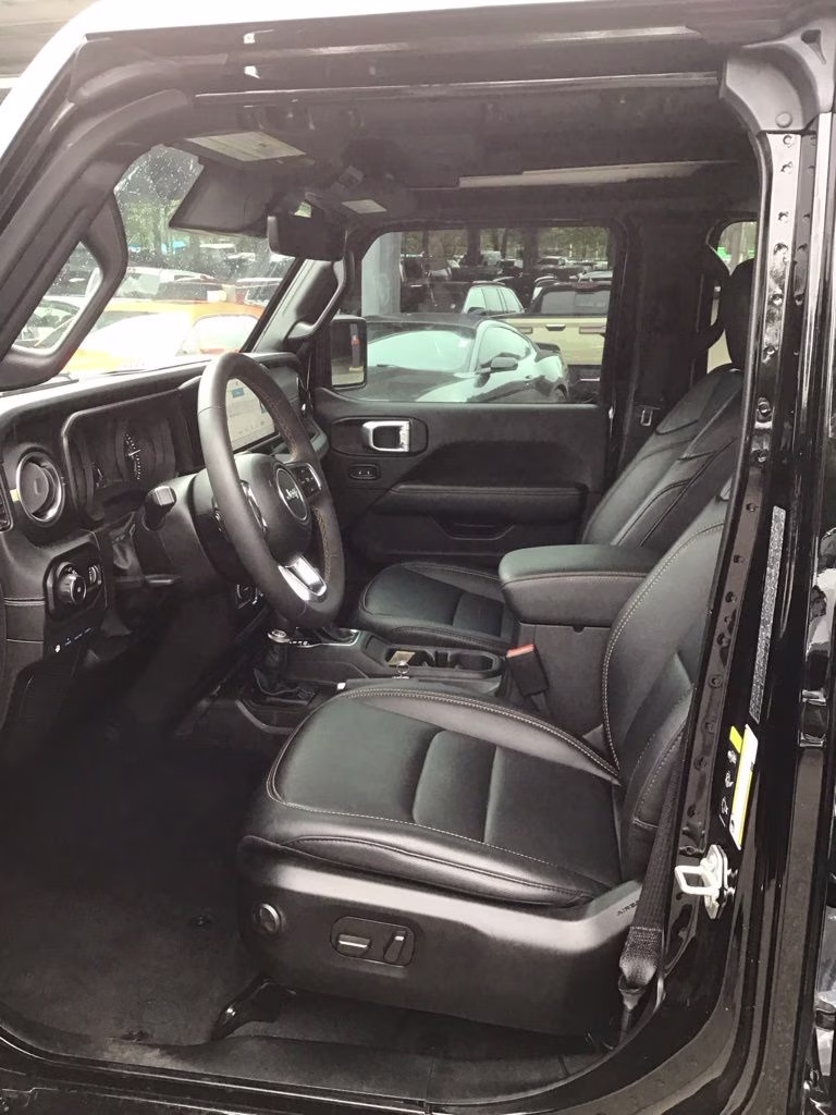 2024 Black Clearcoat Jeep Wrangler Sahara 4xe 4X4 SUV