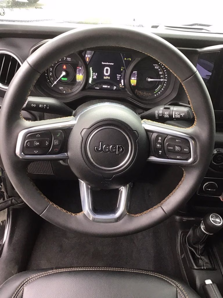 2024 Black Clearcoat Jeep Wrangler Sahara 4xe 4X4 SUV