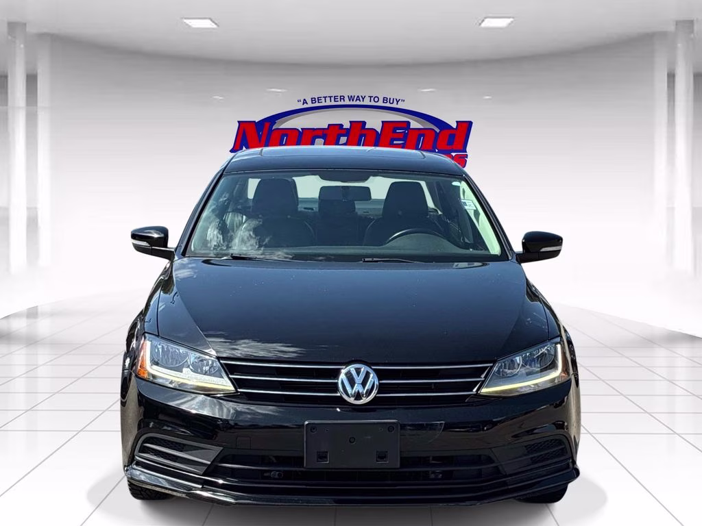2017 Black Volkswagen Jetta 1.4T SE FWD Sedan