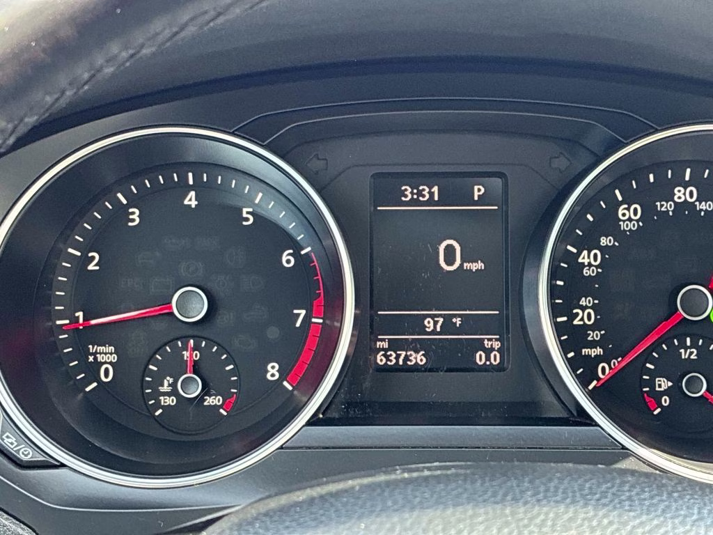 2017 Black Volkswagen Jetta 1.4T SE FWD Sedan