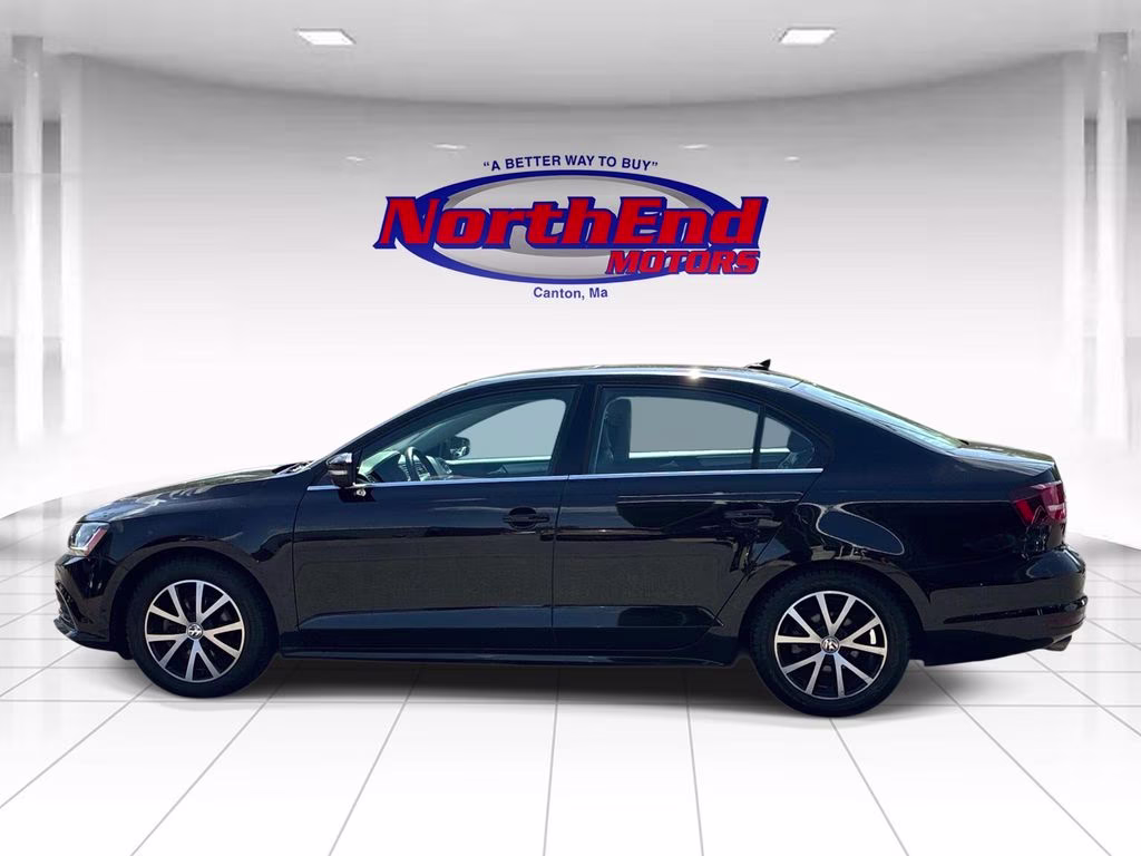 2017 Black Volkswagen Jetta 1.4T SE FWD Sedan