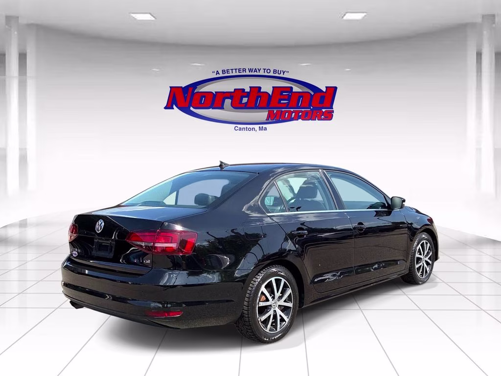 2017 Black Volkswagen Jetta 1.4T SE FWD Sedan