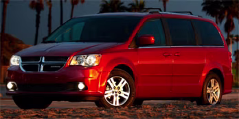 2011 Stone White Clear Coat Dodge Grand Caravan Crew FWD