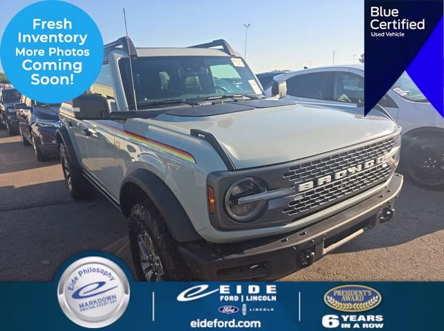 2024 Cactus Gray Ford Bronco Badlands 4X4 SUV