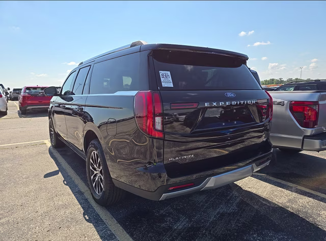 2025 Black Metallic Ford Expedition Max Platinum 4X4 SUV