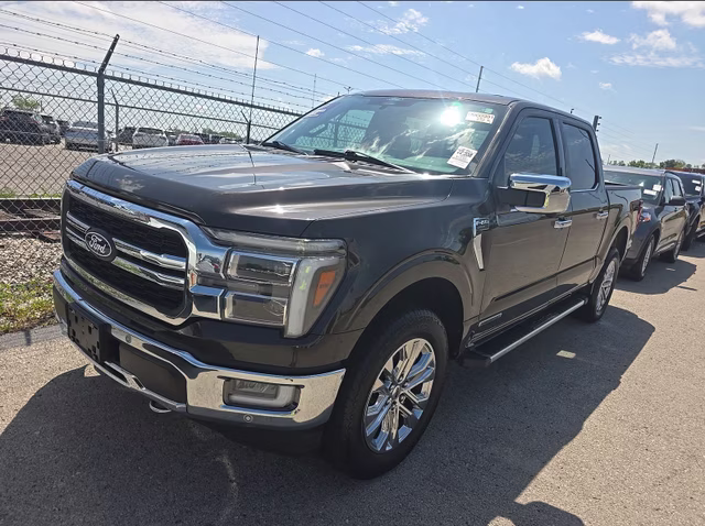 2024 Darkened Bronze Metallic Ford F-150 Lariat 4X4 Truck