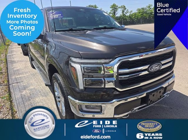2024 Darkened Bronze Metallic Ford F-150 Lariat 4X4 Truck
