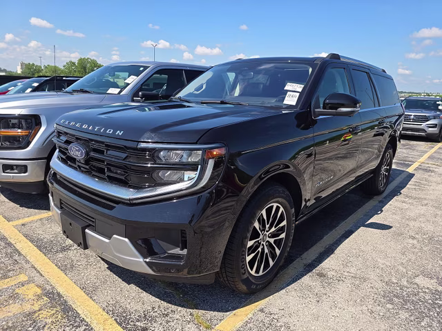 2025 Black Metallic Ford Expedition Max Platinum 4X4 SUV