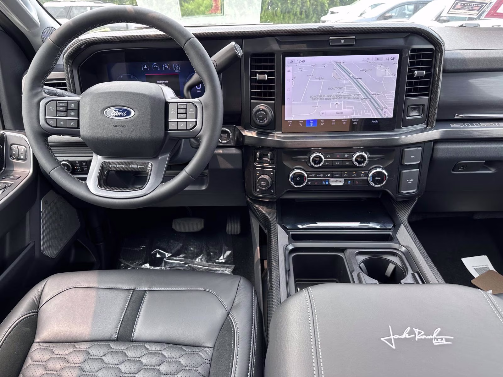 2026 Oxford White Ford Super Duty F-250 SRW Lariat Roush 4X4 Truck
