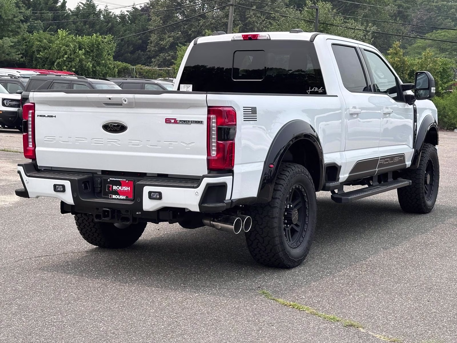 2026 Oxford White Ford Super Duty F-250 SRW Lariat Roush 4X4 Truck