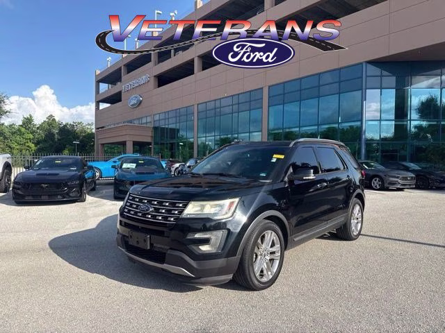 2017 Shadow Black Ford Explorer Limited FWD SUV