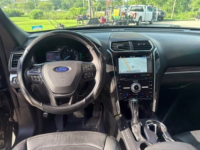2017 Shadow Black Ford Explorer Limited FWD SUV